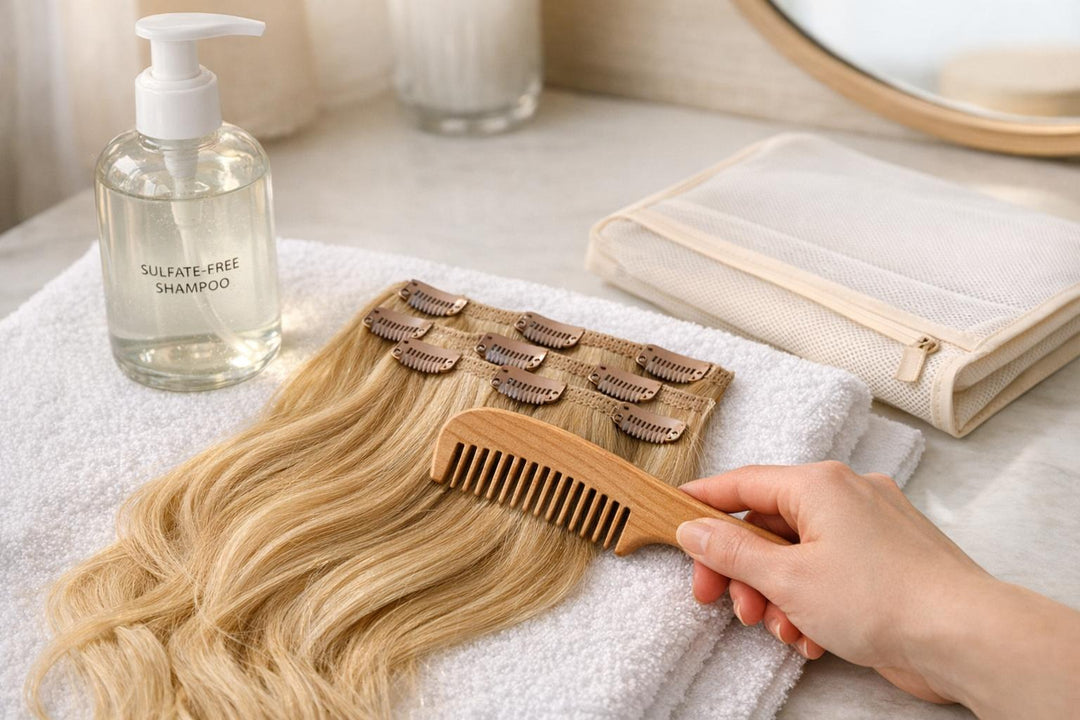 How to Clean Extensions Before Storage