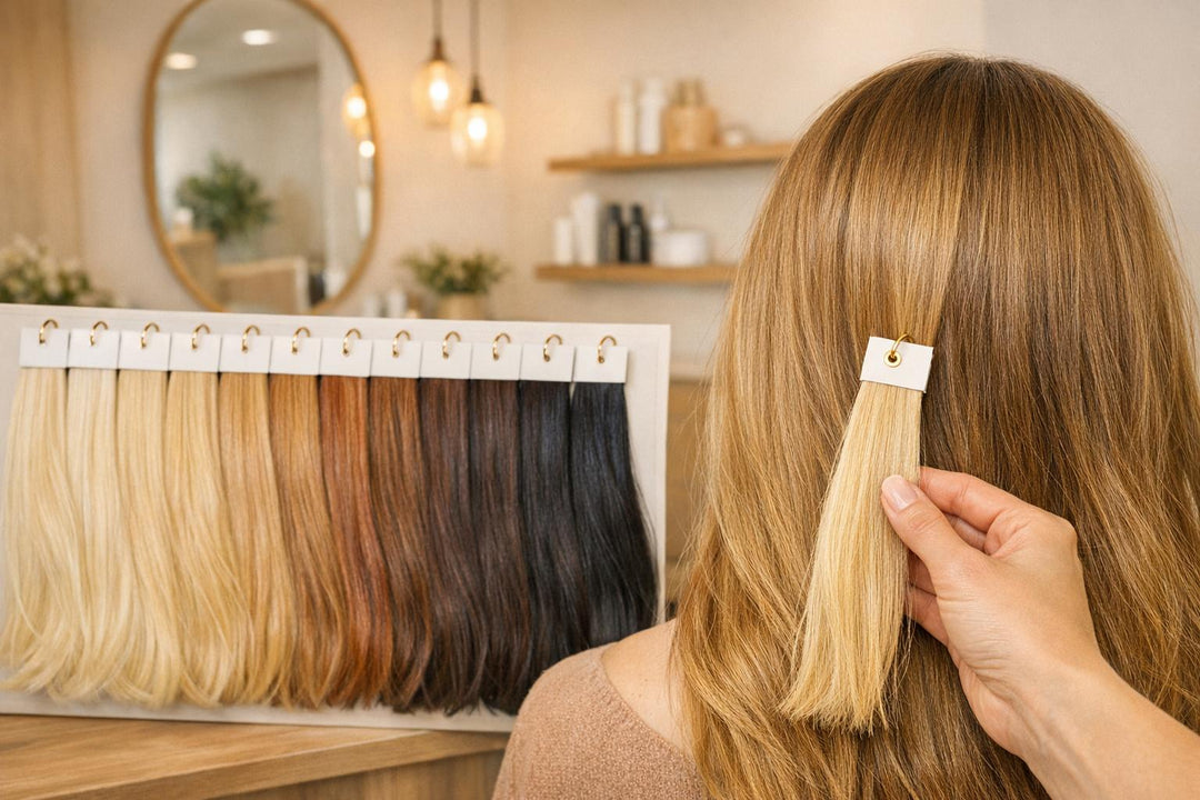 Hair Extension Color Picker