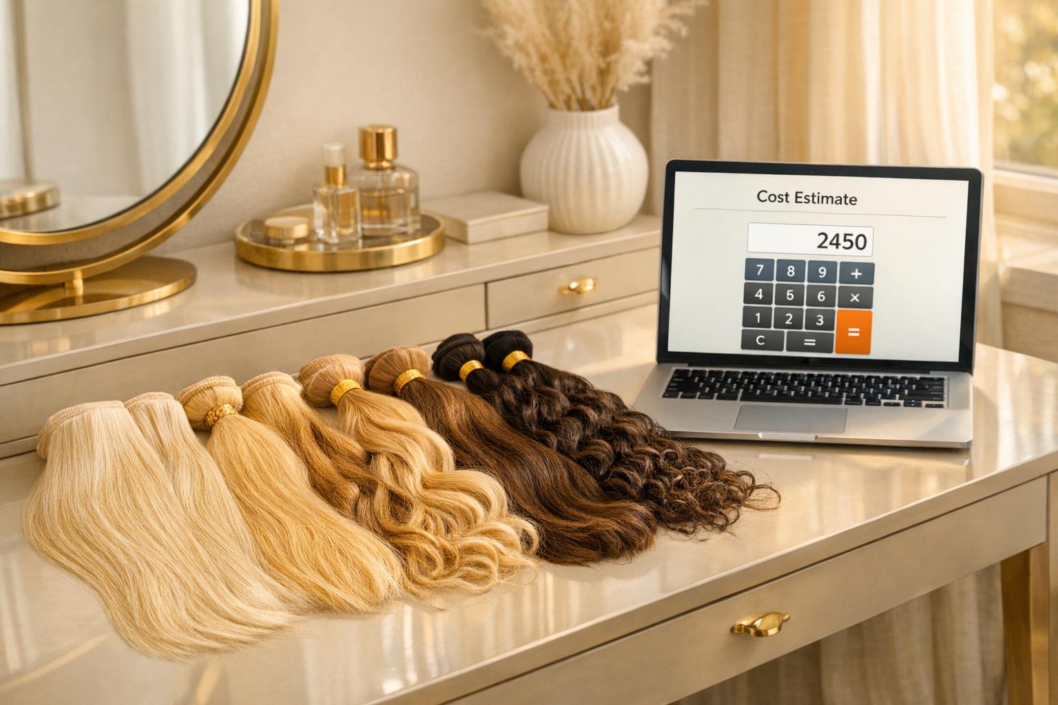 Hair Extension Cost Calculator