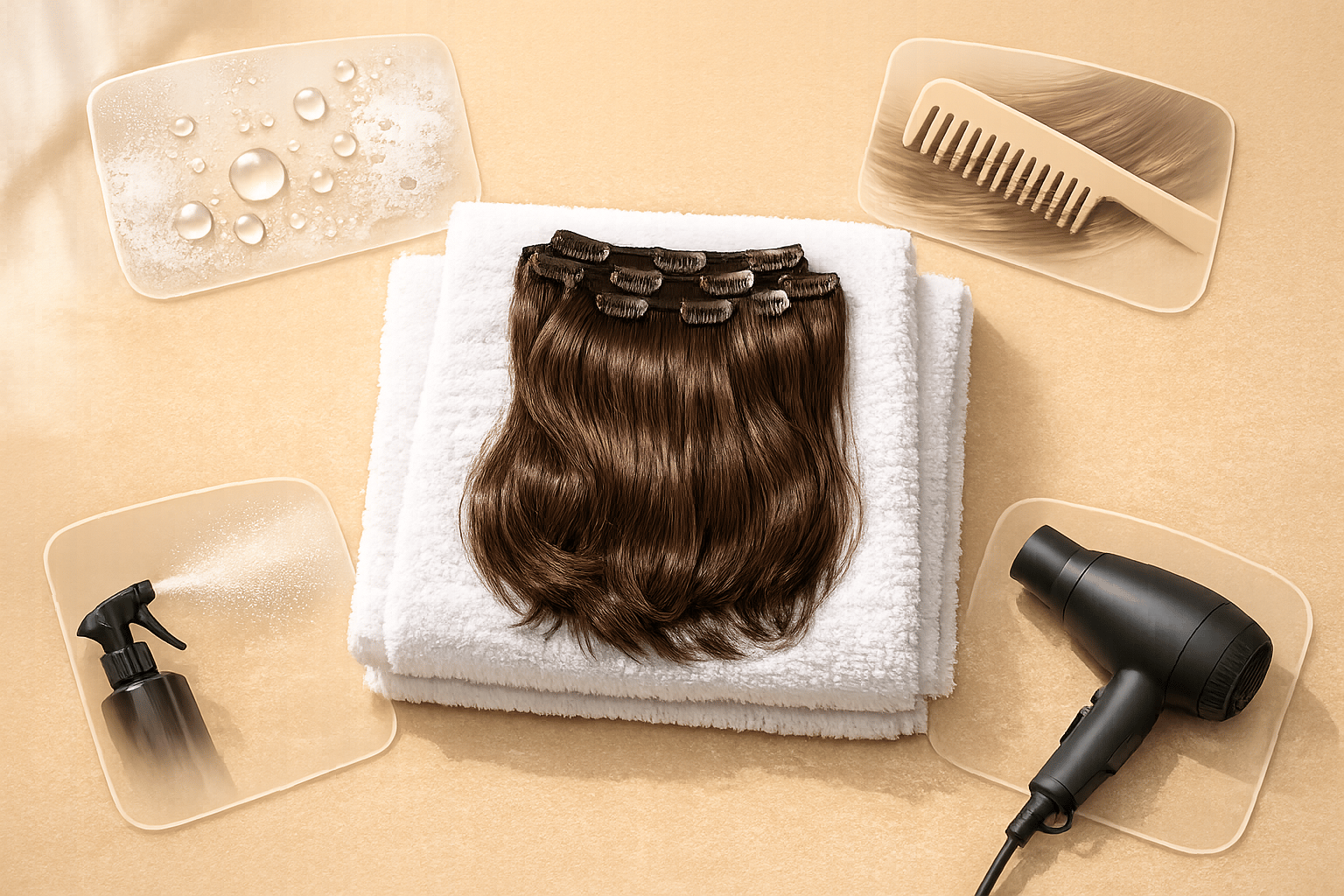 Ultimate Guide to Pre-Styling Hair Extensions