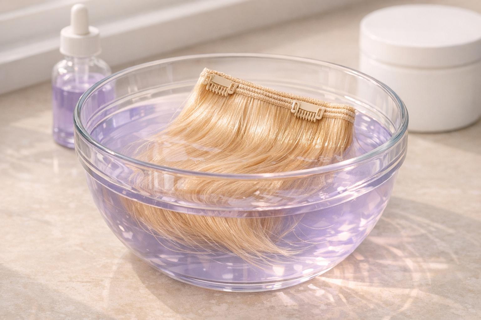 How to Tone Human Hair Extensions