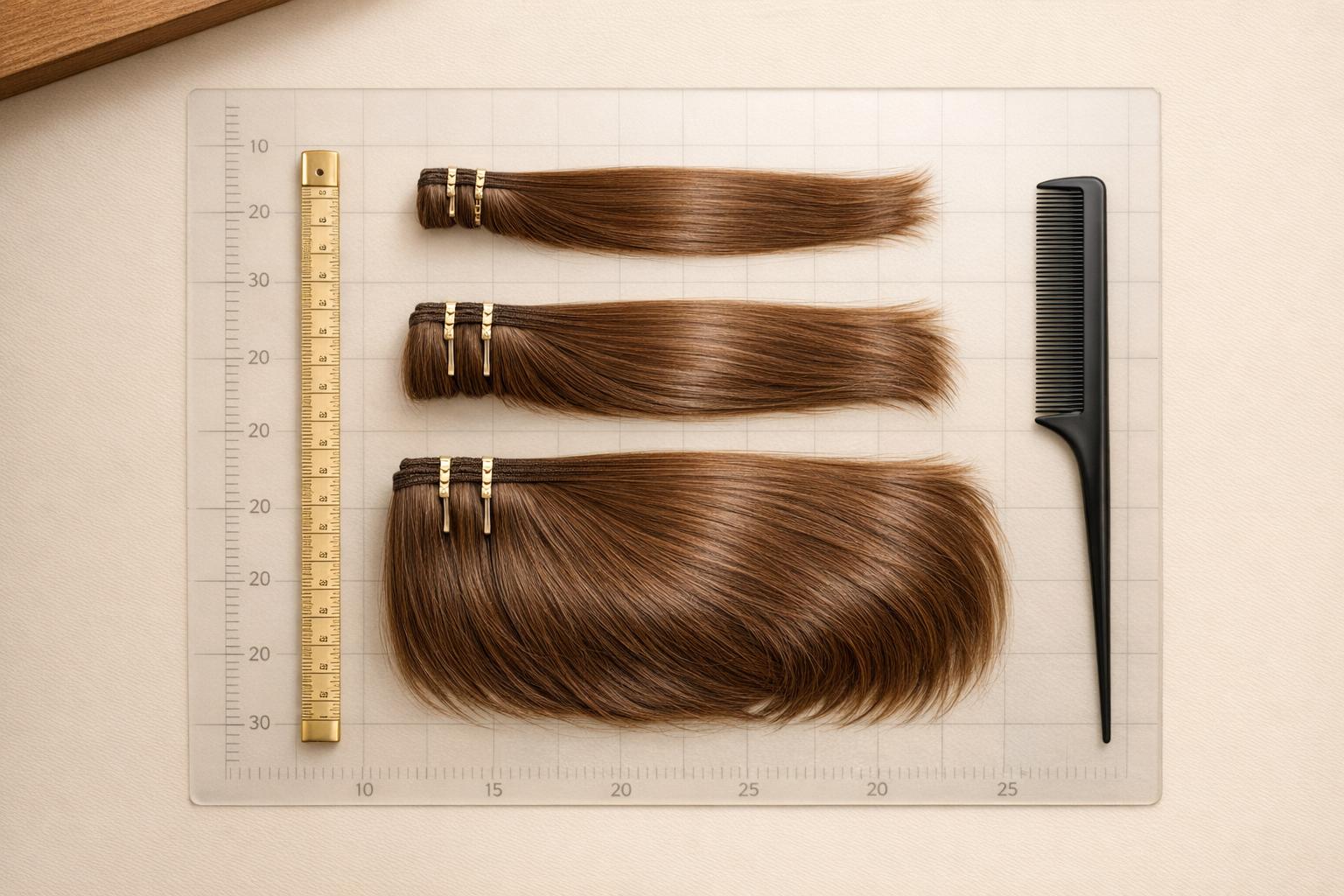 Hair Extension Volume Estimator