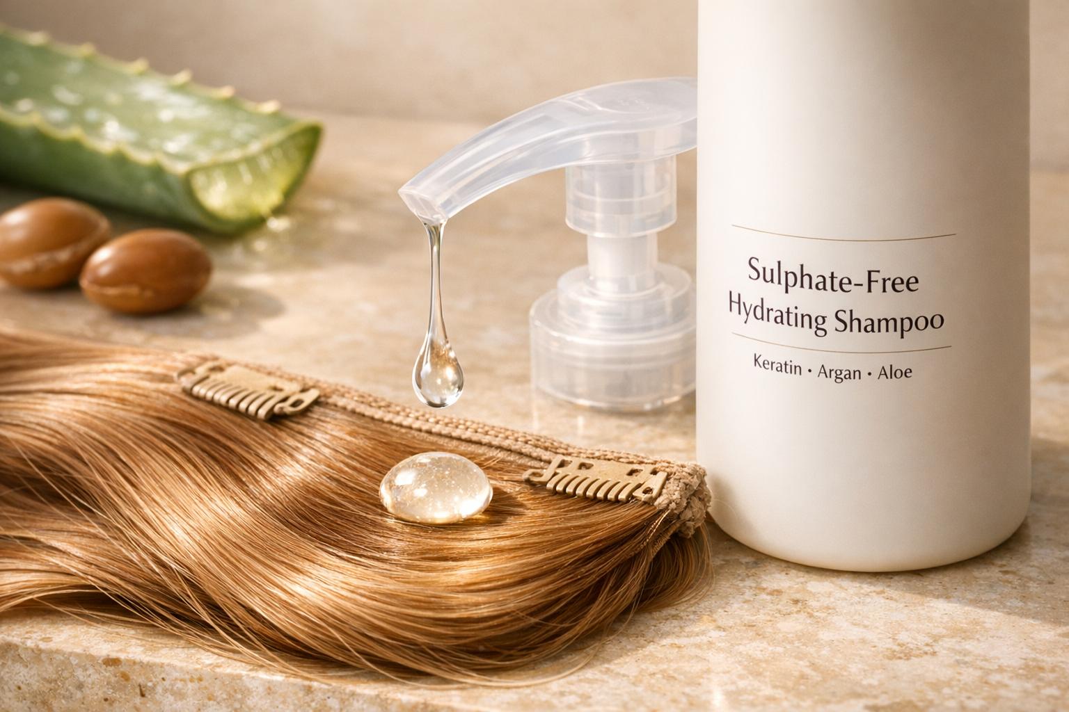 The Best Shampoo for Hair Extensions (And What to Avoid)
