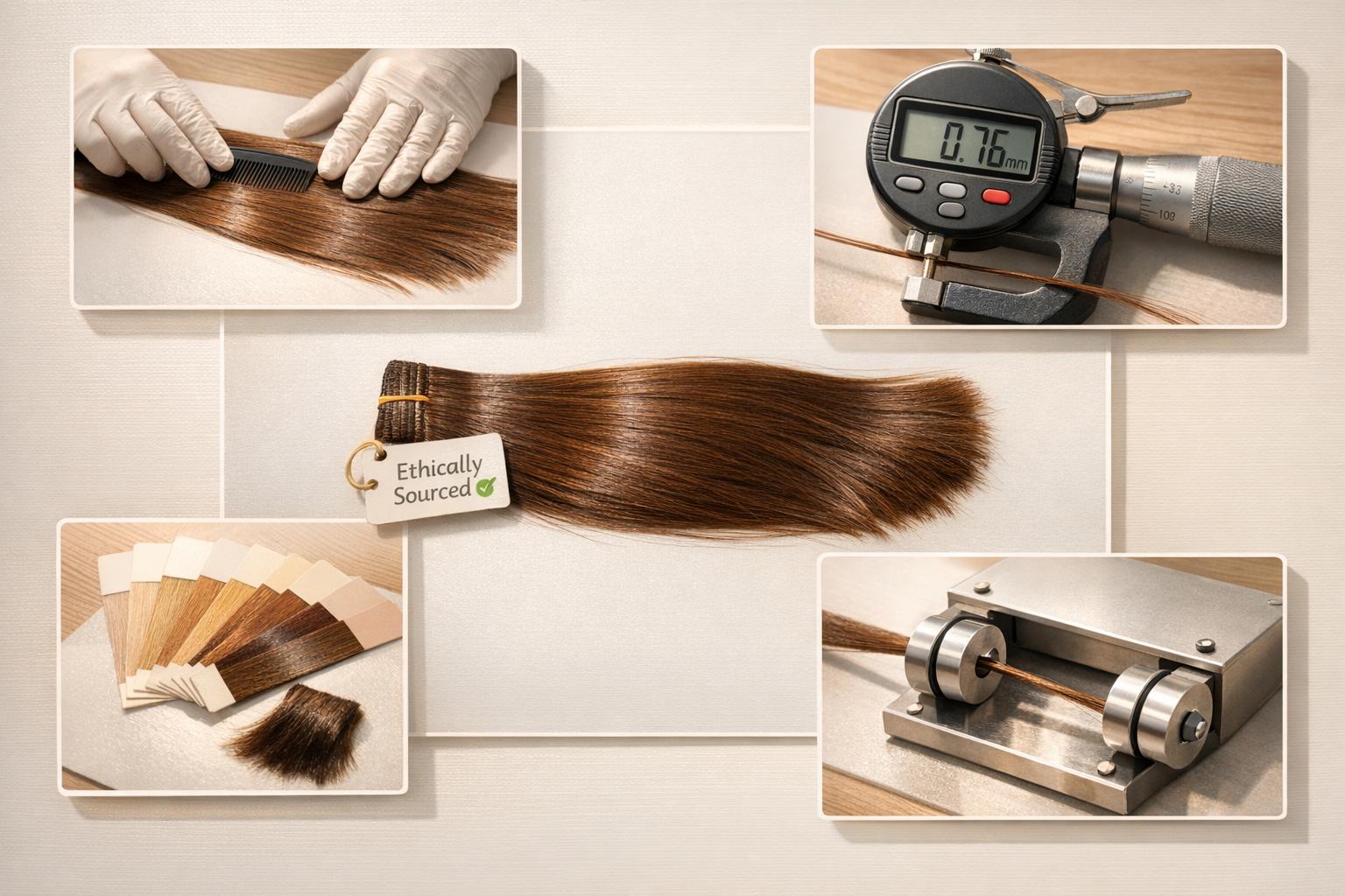 Hair Extension Factories: Quality Control Steps