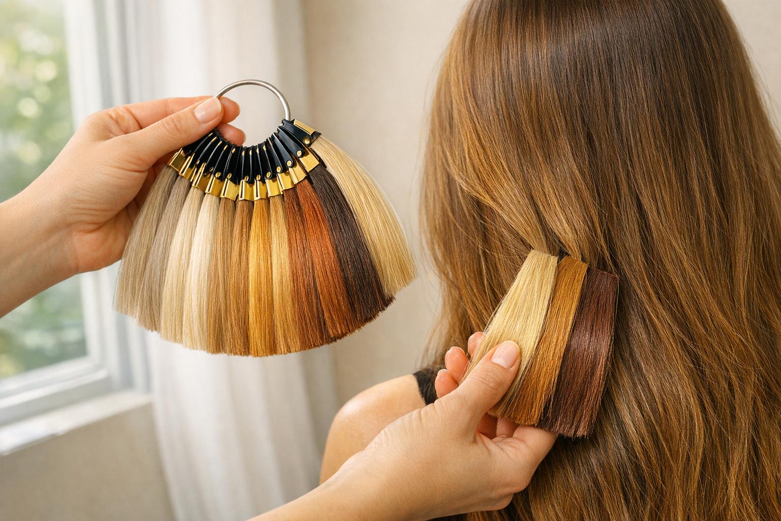 How to Use a Color Ring for Extensions