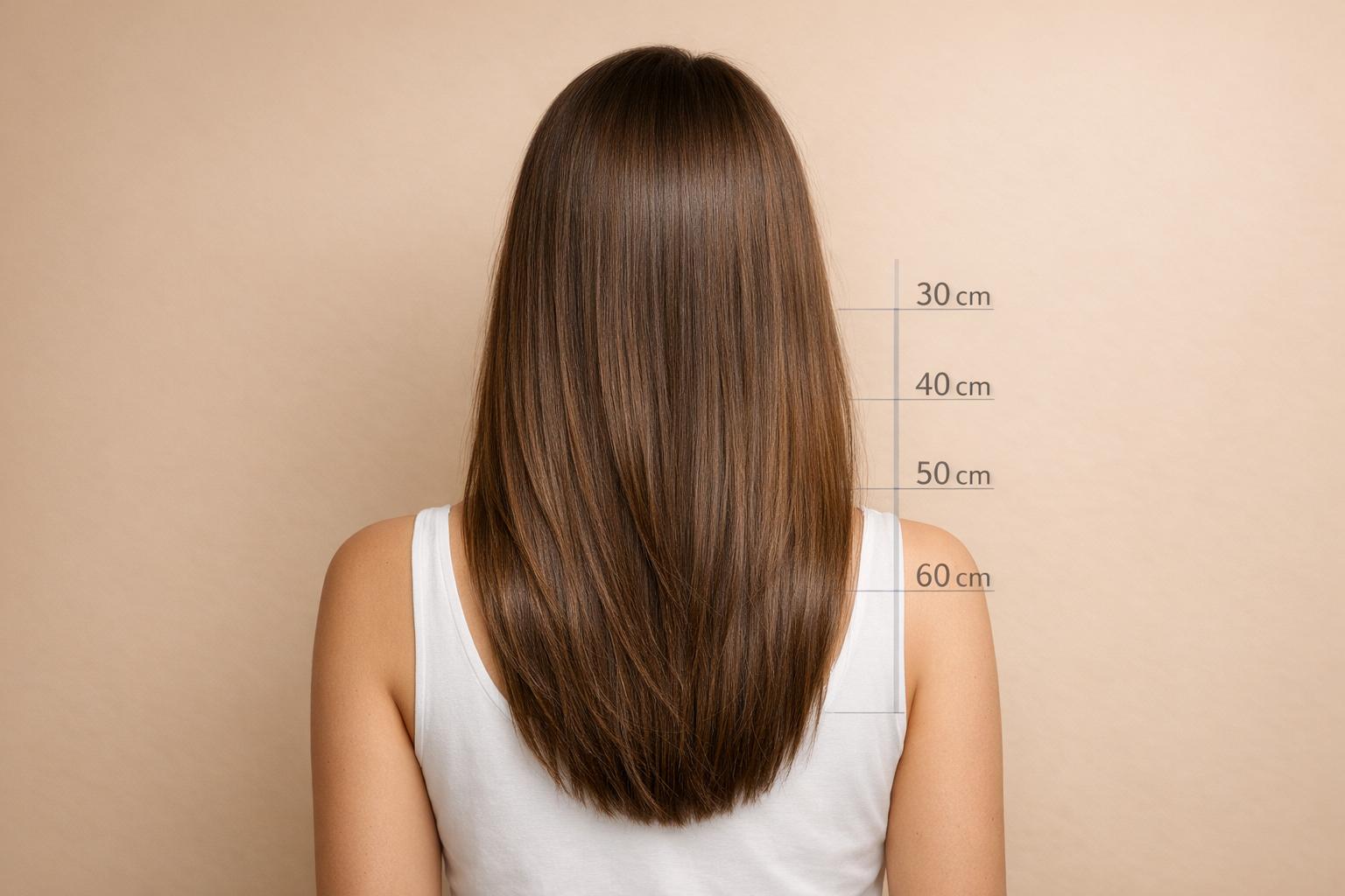 Hair Extension Length Estimator