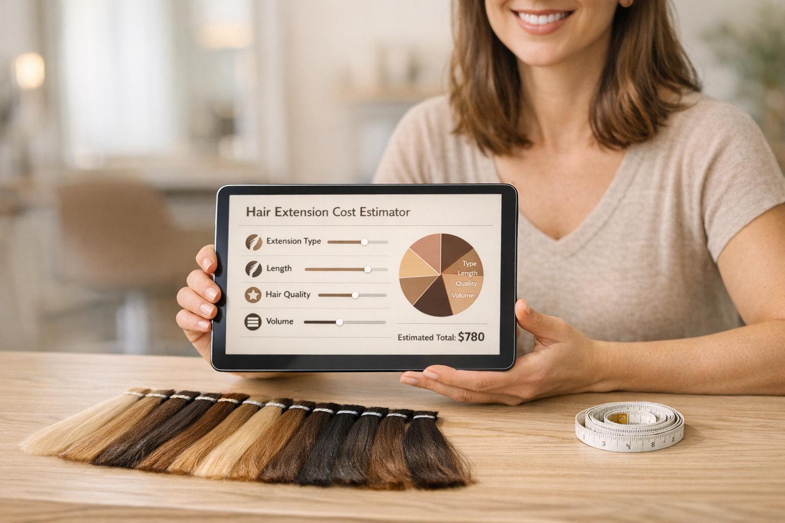 Hair Extension Cost Estimator