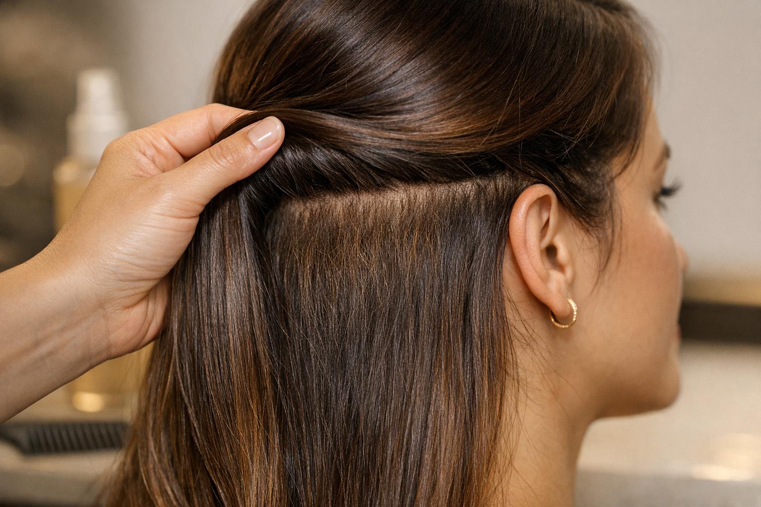 5 Mistakes That Dry Hair Under Extensions