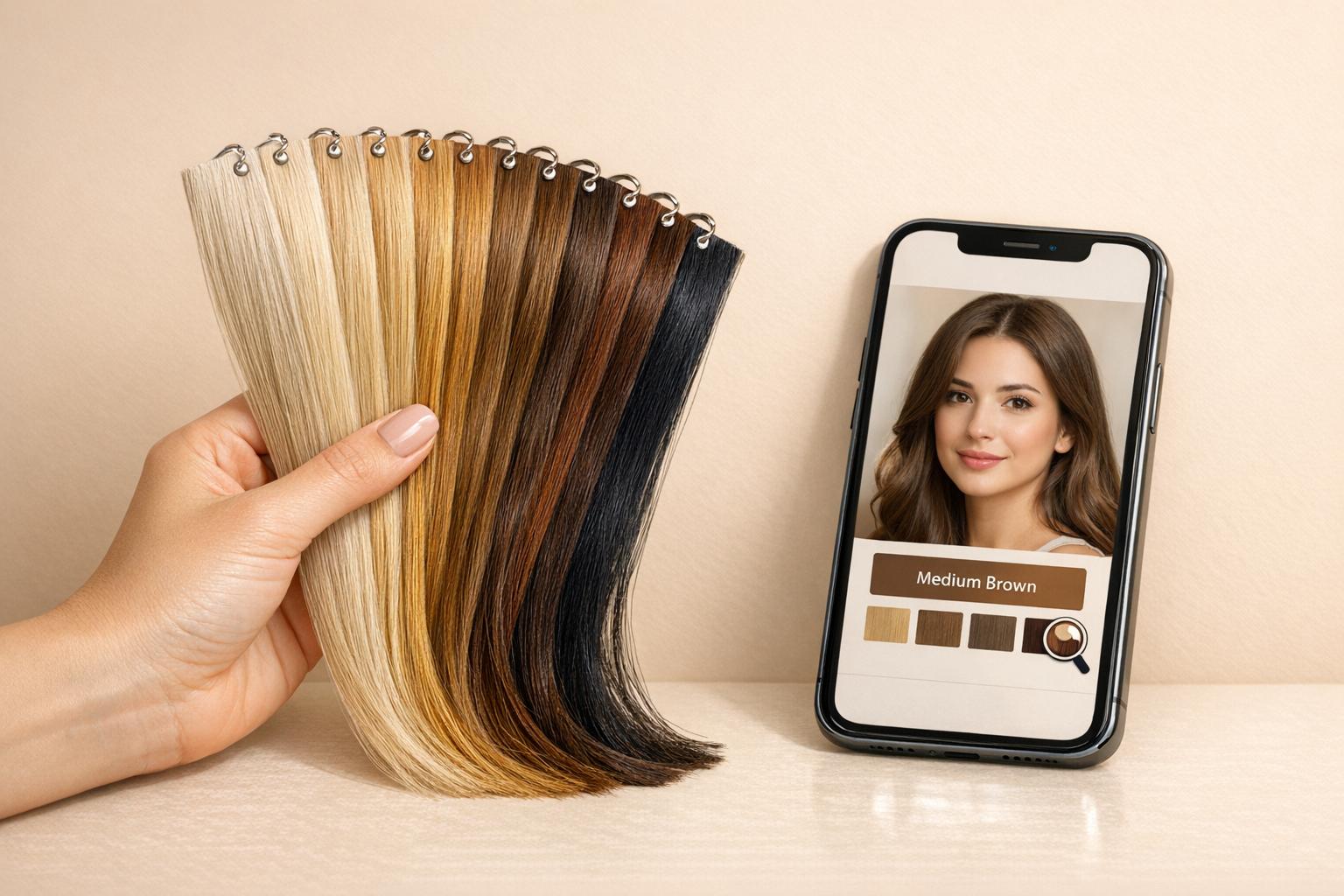 Hair Extension Color Match Generator