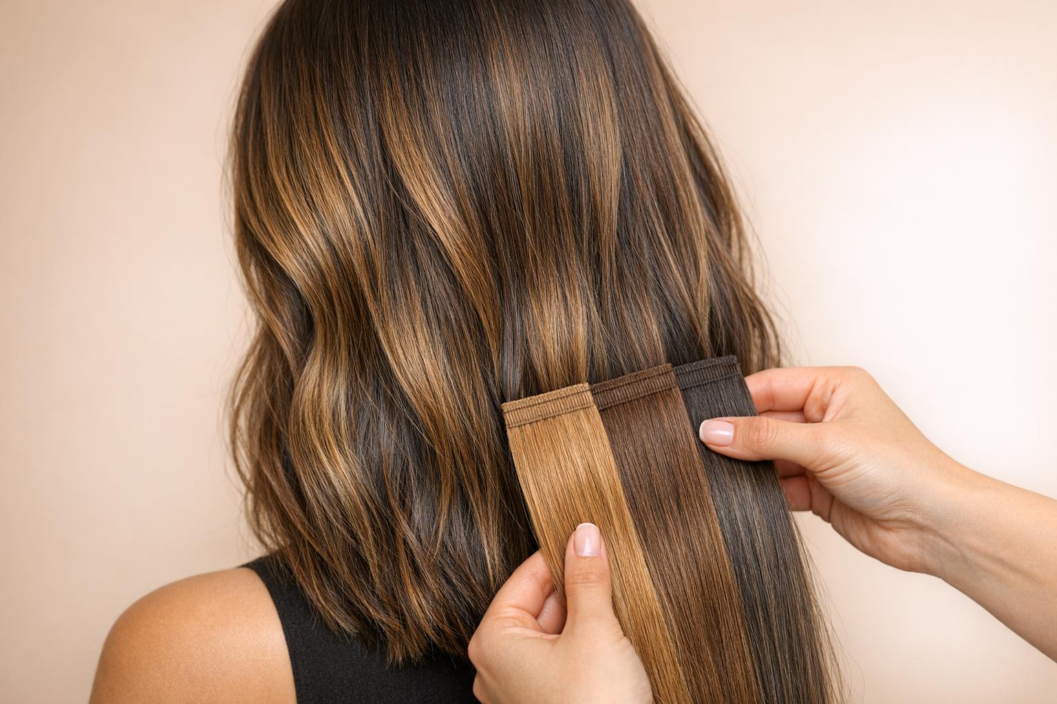 Matching Extensions to Dyed Hair: What to Know