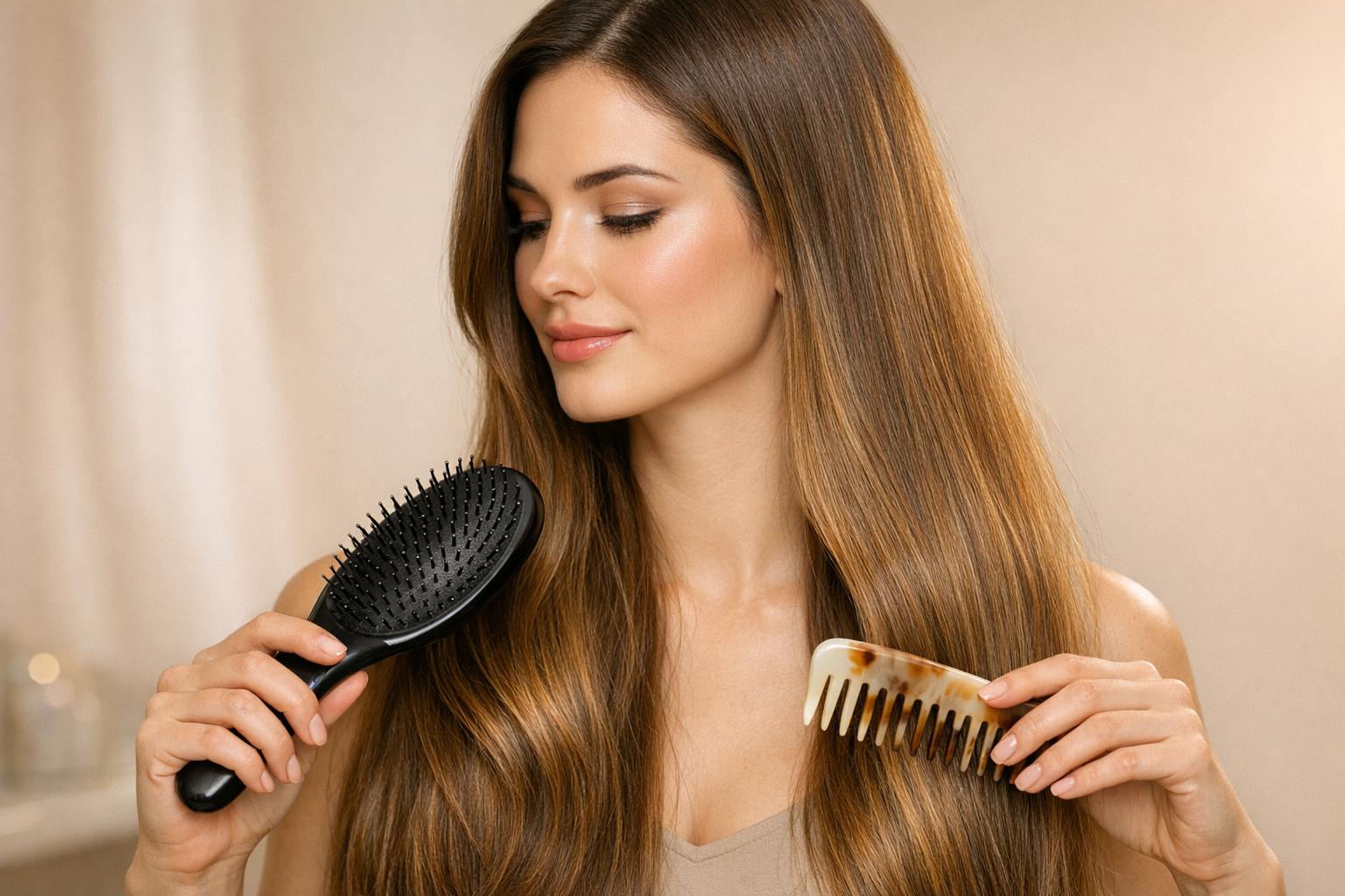 Brushing Vs. Combing: Best Tools For Hair Extensions