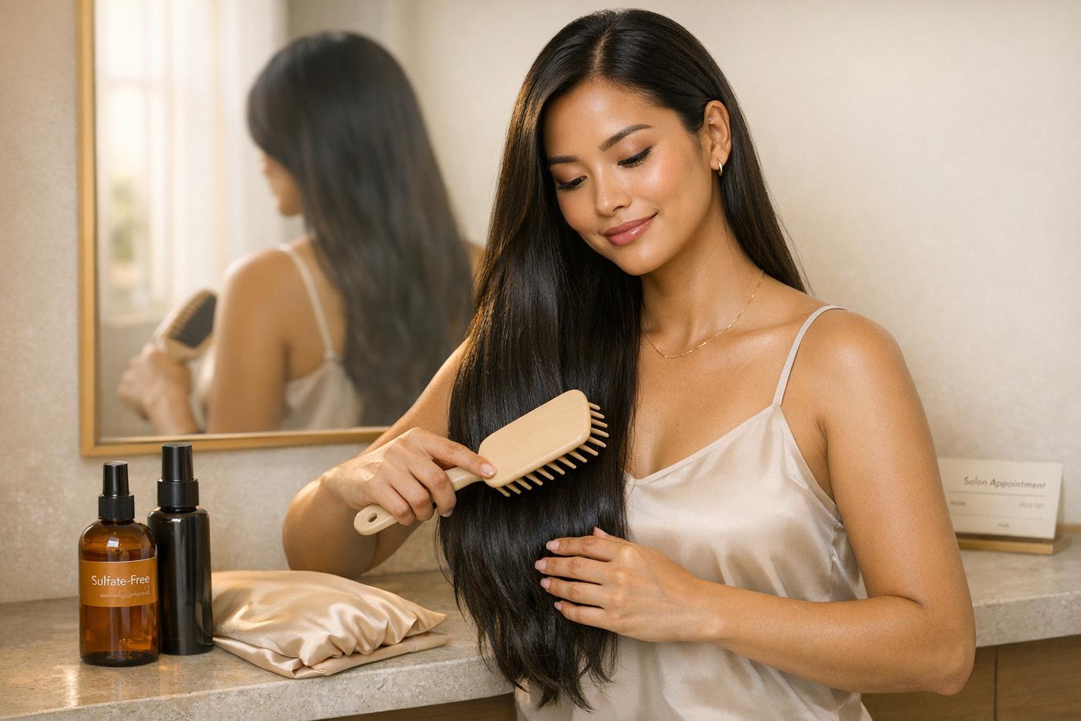 Maintaining Cambodian Hair Extensions